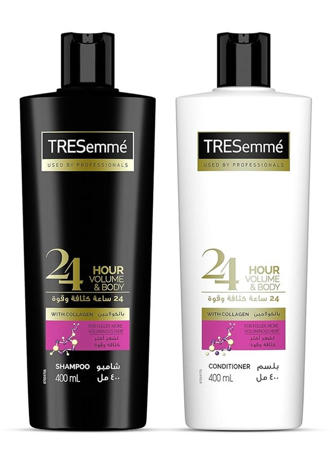 Shampoo-Conditioner 24 Hour Volume  400+400ml