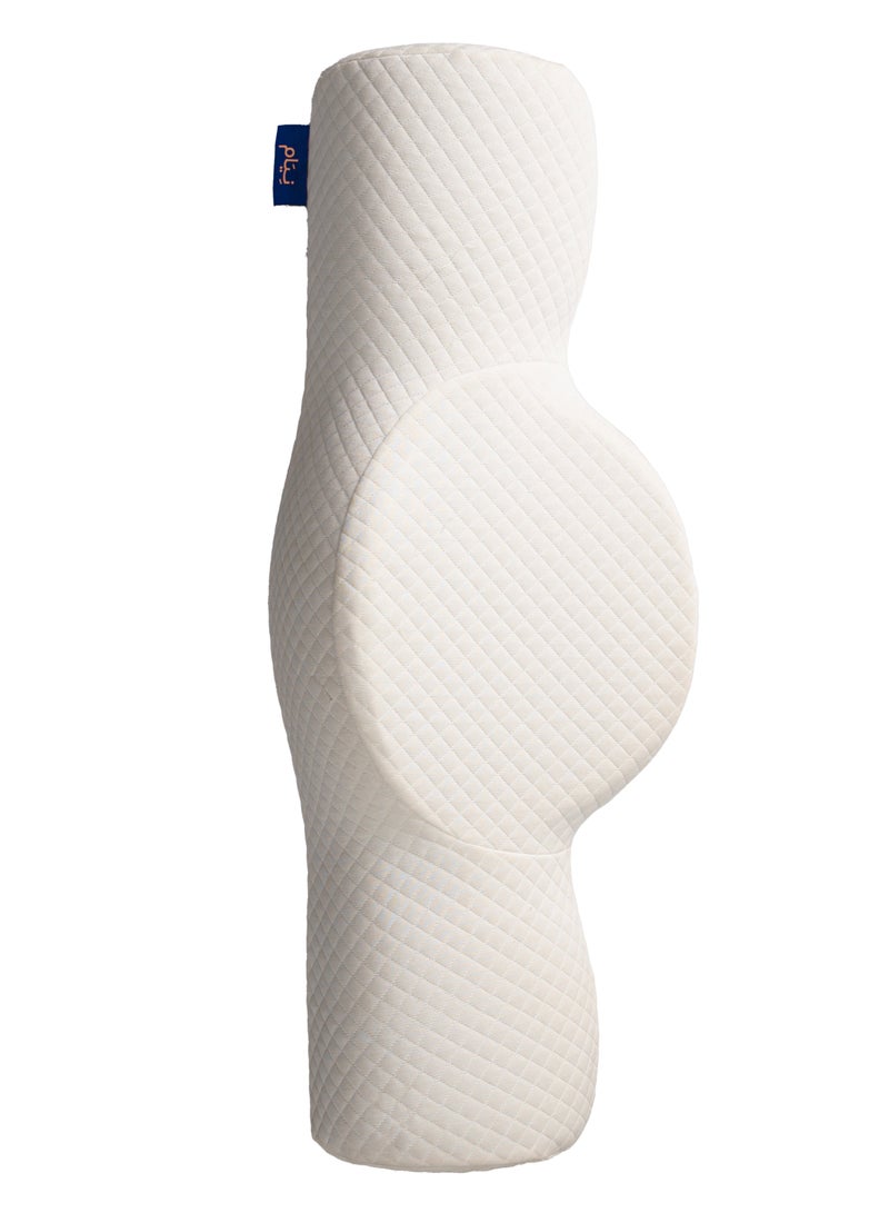 Neyam Pregnancy Pillow Support Side Sleeping, Flexible Pillow with Washable Cover, 22x 24x 29cm, 83 cm Long