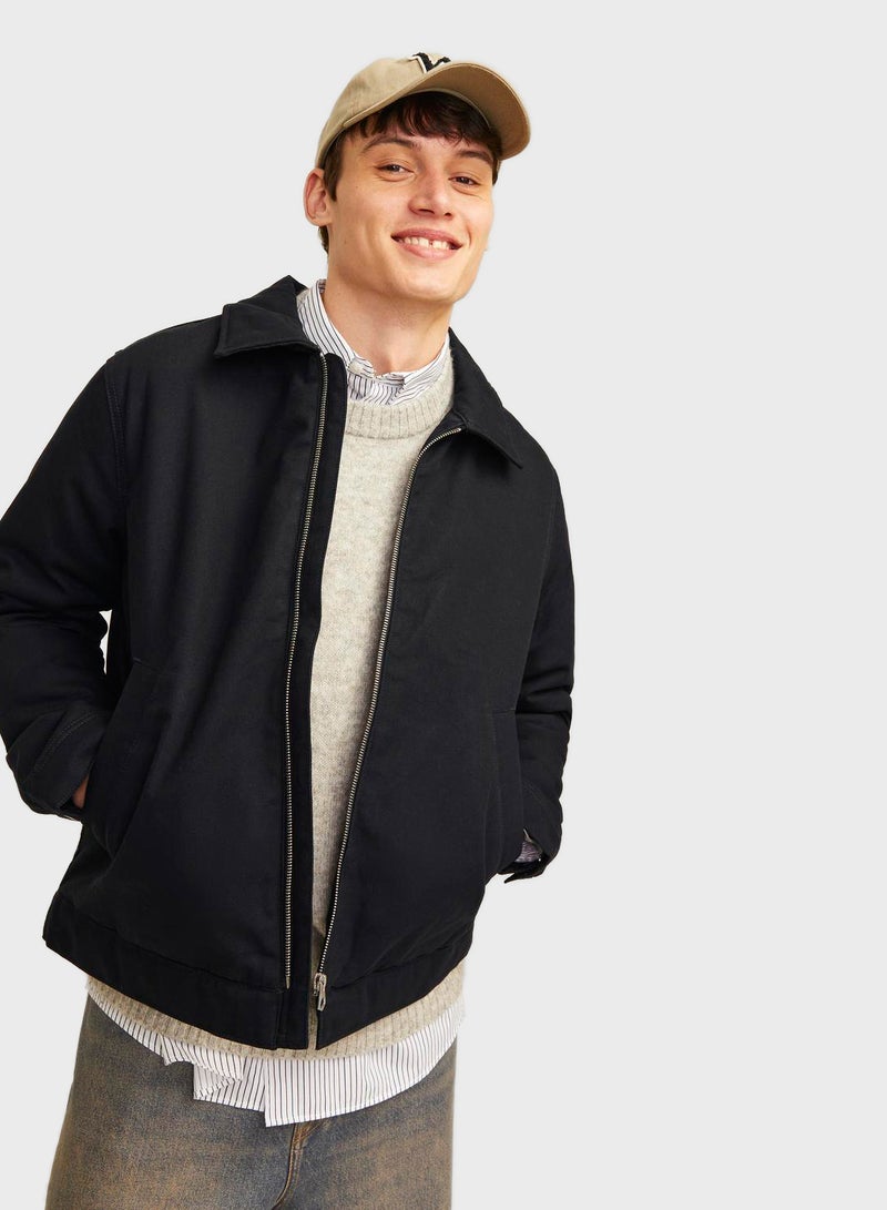 Jorbushwick Essential Front Zip Through Jacket