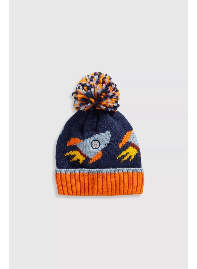 Rocket Knitted Beanie Hat