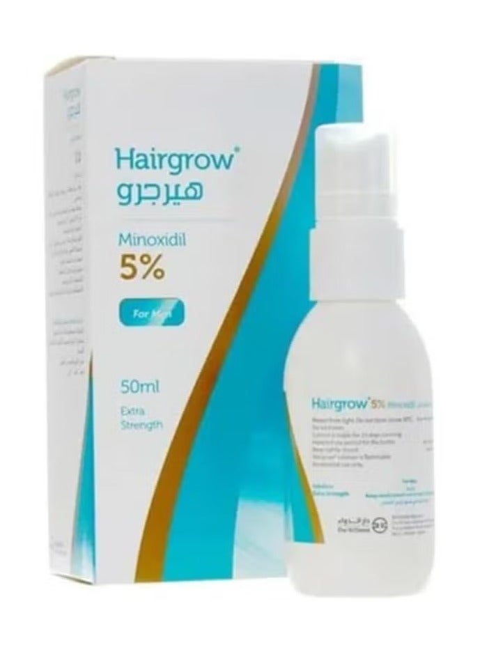 Hairgrow 5% minoxidil 6 months supply (6 bottles x 50ML)