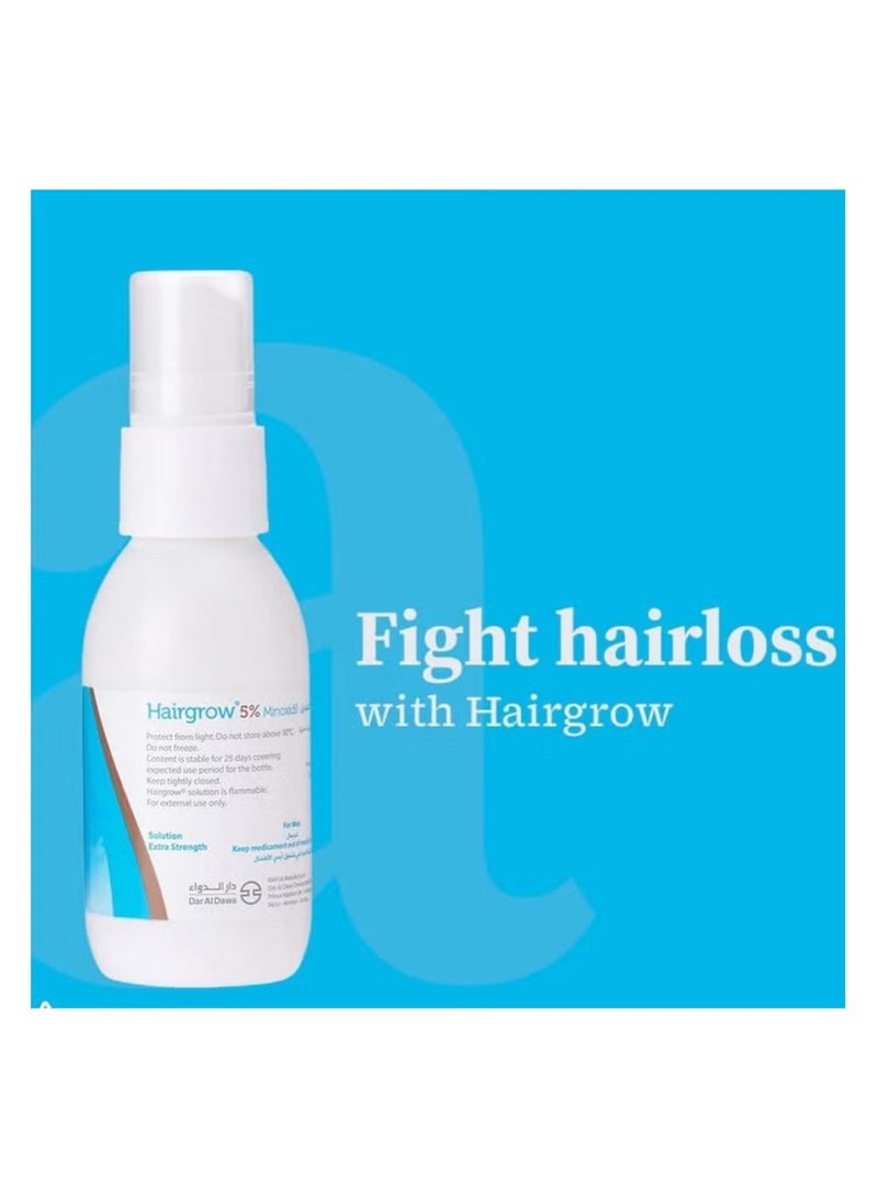 Hairgrow 5% minoxidil 6 months supply (6 bottles x 50ML)