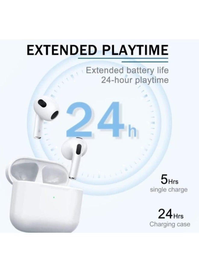 3rd Gen VI-Style In-Ear TWS Bluetooth Earphone Touch Sensor Original Quality Compatible for IOS And Androids