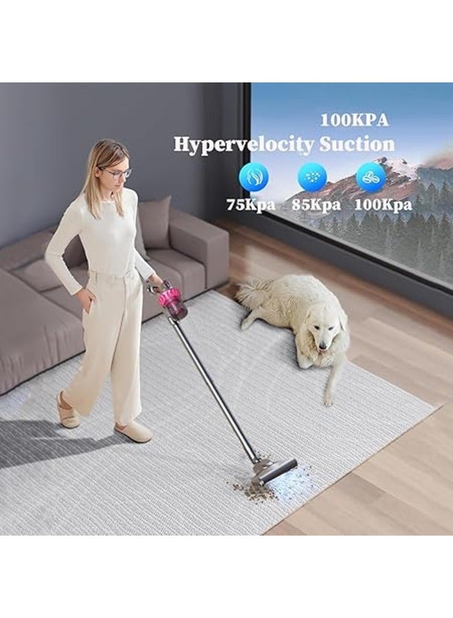 4 in 1 Vacuum Cleaner With Dust, UV Wireless Mite Removal, Handheld Wet Dry Vacuum Cleaner for Allergies and Pet, eliminates Allergens/Mite