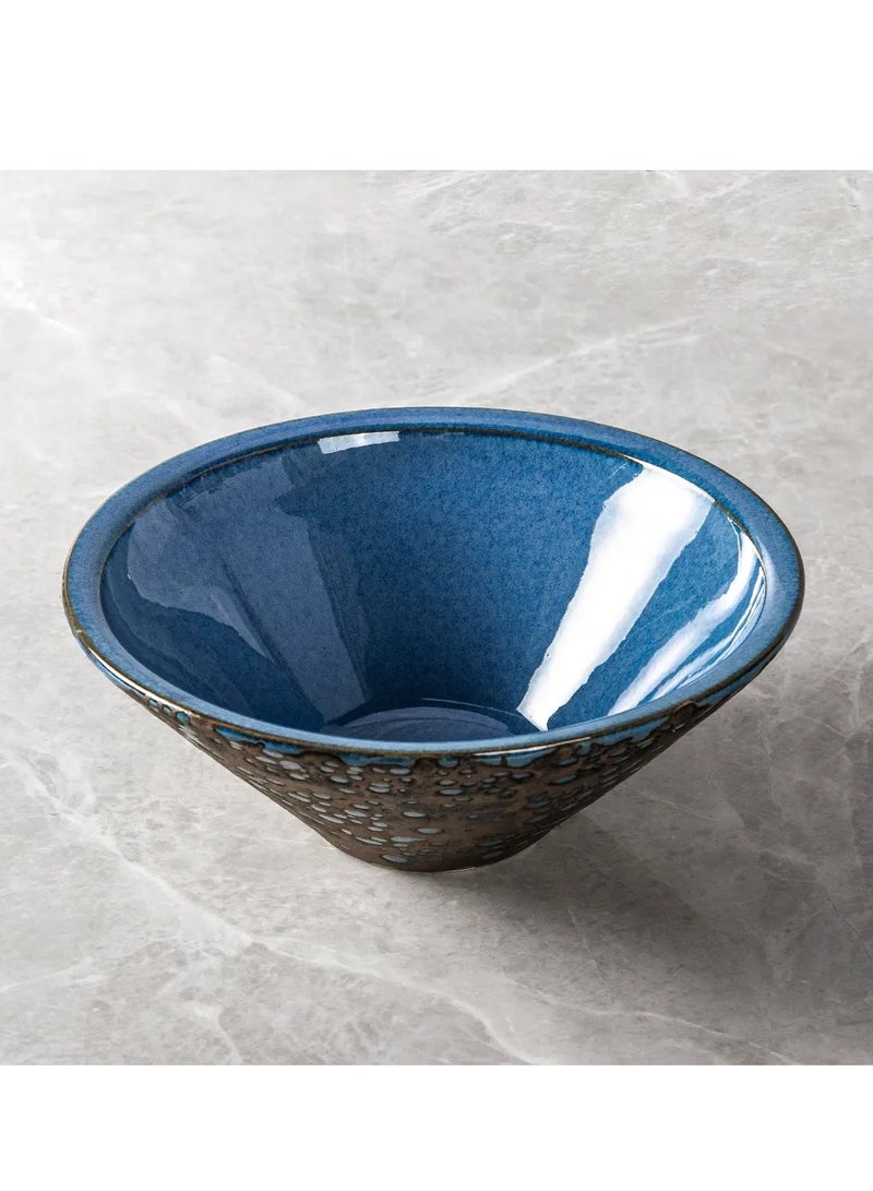 Blue Vintage Art Bowl