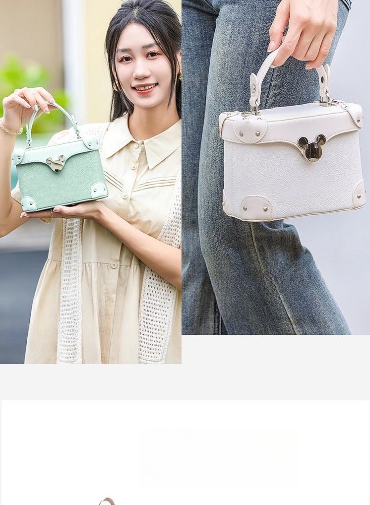 Popular Handheld One Shoulder Crossbody Commuter Light Luxury Small Square Bag