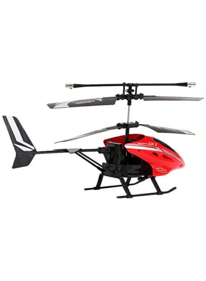 HX713 2.5-Channel Tri-Band Infrared Remote Control Helicopter - Red | Easy Control RC Helicopter for Kids & Beginners