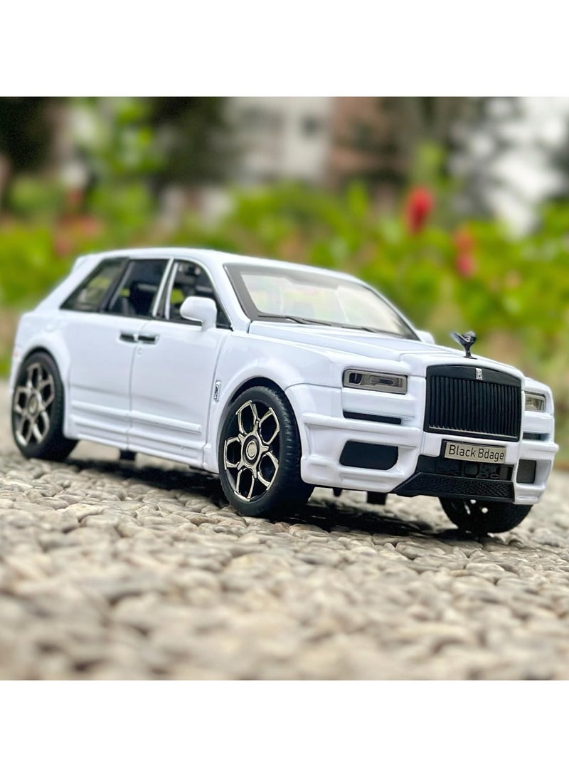 1:32 Rolls-Royce Cullinan Die Cast Metal Model Cars,Pull Back Toy Cars with Light and Sound,Cars Toys Gifts for Age 3+