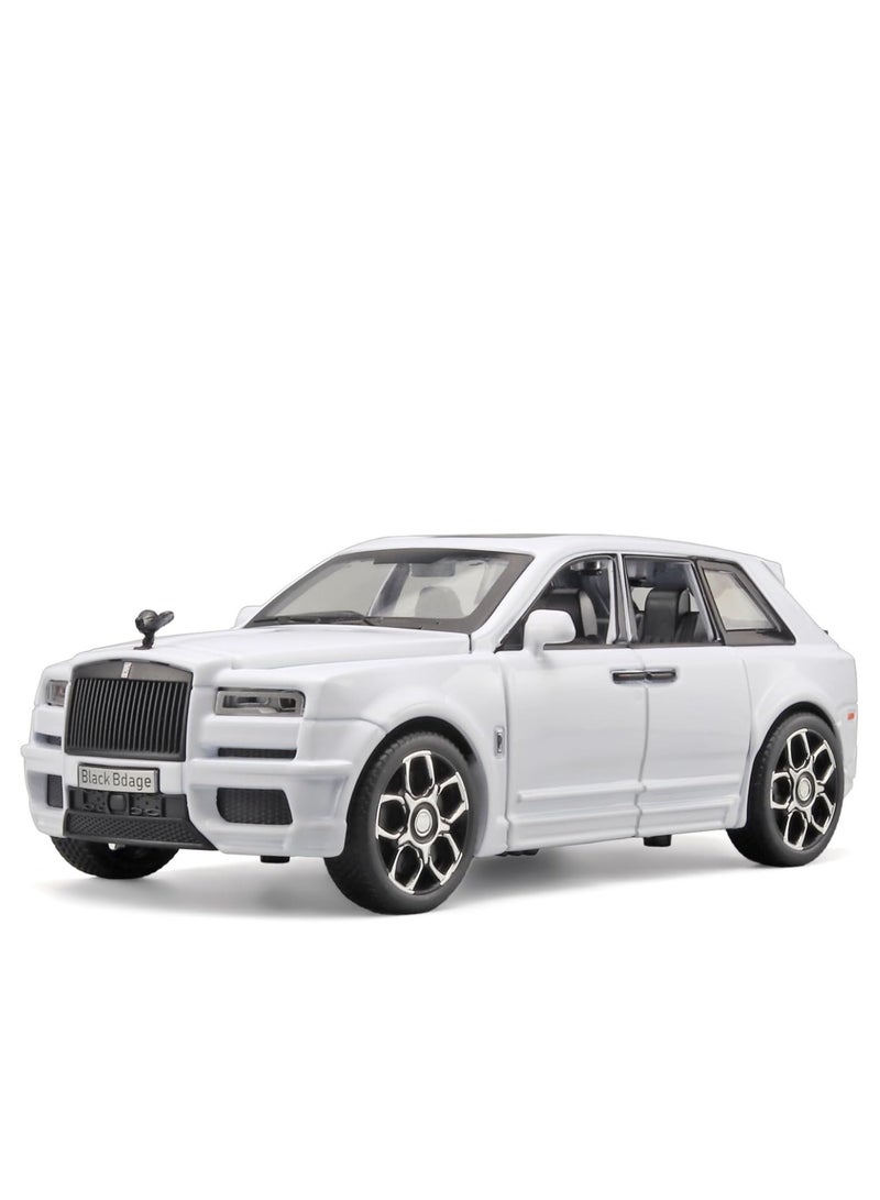 1:32 Rolls-Royce Cullinan Die Cast Metal Model Cars,Pull Back Toy Cars with Light and Sound,Cars Toys Gifts for Age 3+