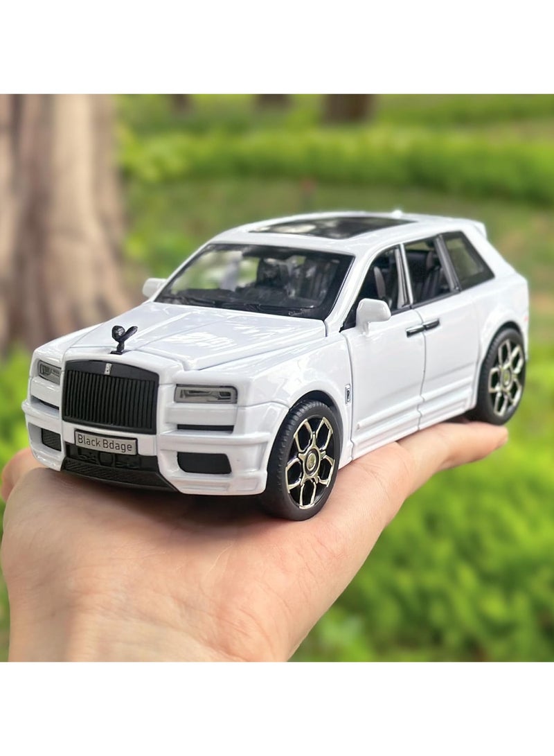 1:32 Rolls-Royce Cullinan Die Cast Metal Model Cars,Pull Back Toy Cars with Light and Sound,Cars Toys Gifts for Age 3+