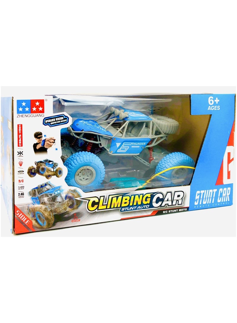 2.4GHz High Speed Race Car Game Stunt Auto Climbing Vehicle Toy With Remote Control