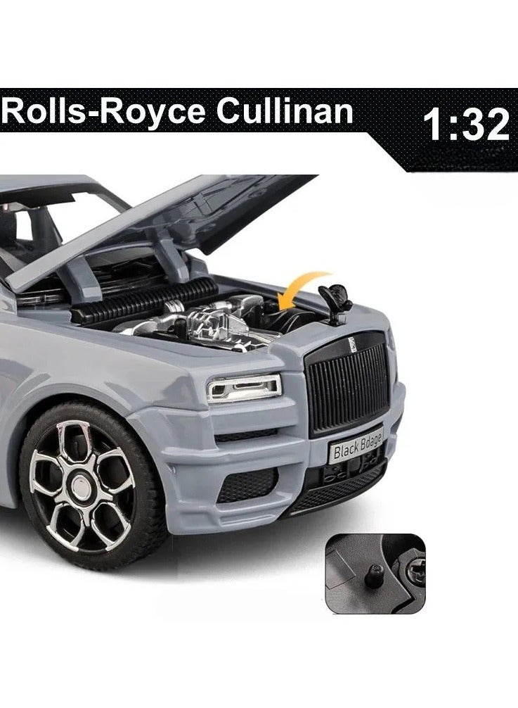 1:32 Rolls-Royce Cullinan Die Cast Metal Model Cars,Pull Back Toy Cars with Light and Sound,Cars Toys Gifts for Age 3+