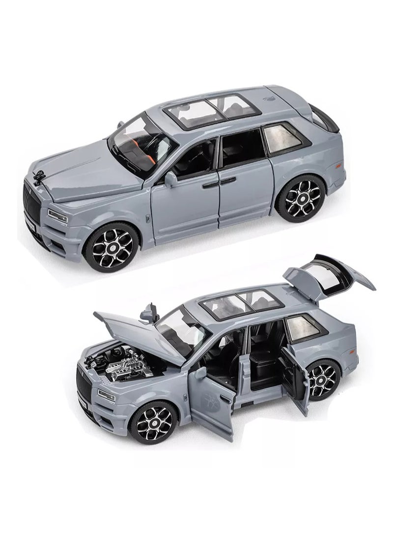 1:32 Rolls-Royce Cullinan Die Cast Metal Model Cars,Pull Back Toy Cars with Light and Sound,Cars Toys Gifts for Age 3+