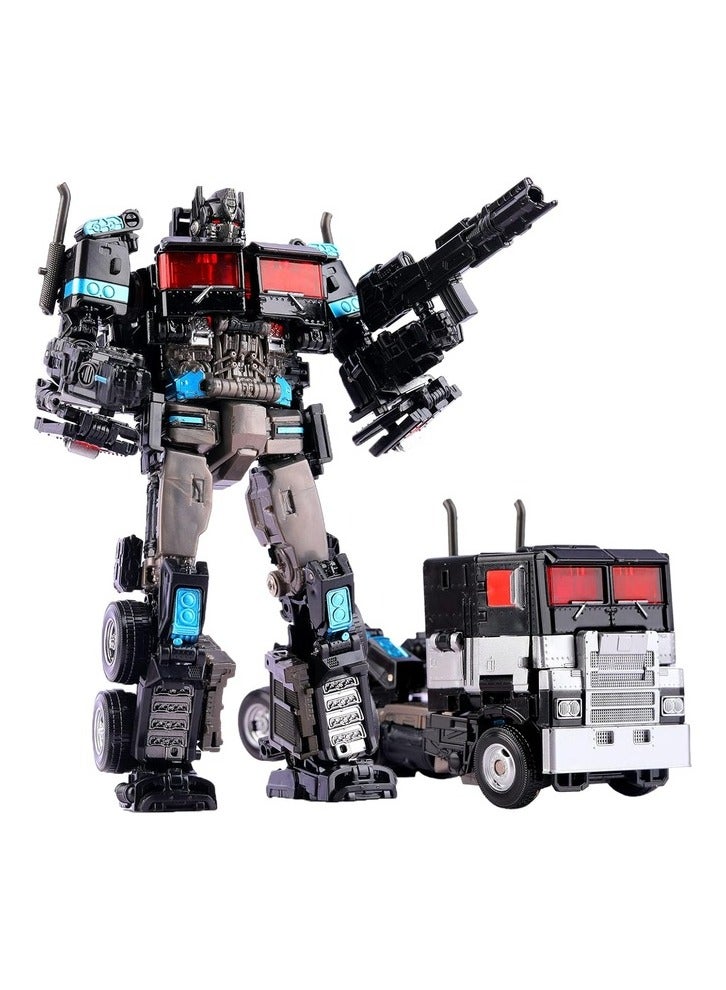 2 In 1 Deformation Robot Toy Deformed Car Robot Toys Action Figure Deformation Car Model Portable Alloy Deformation Robot Toys Gift for Kids-Optimus Prime.