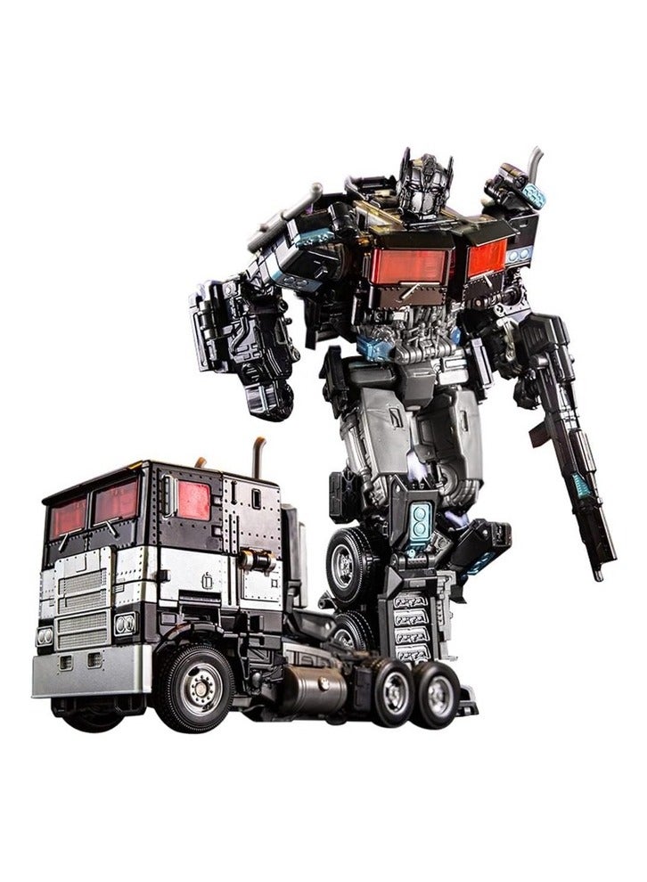 2 In 1 Deformation Robot Toy Deformed Car Robot Toys Action Figure Deformation Car Model Portable Alloy Deformation Robot Toys Gift for Kids-Optimus Prime.