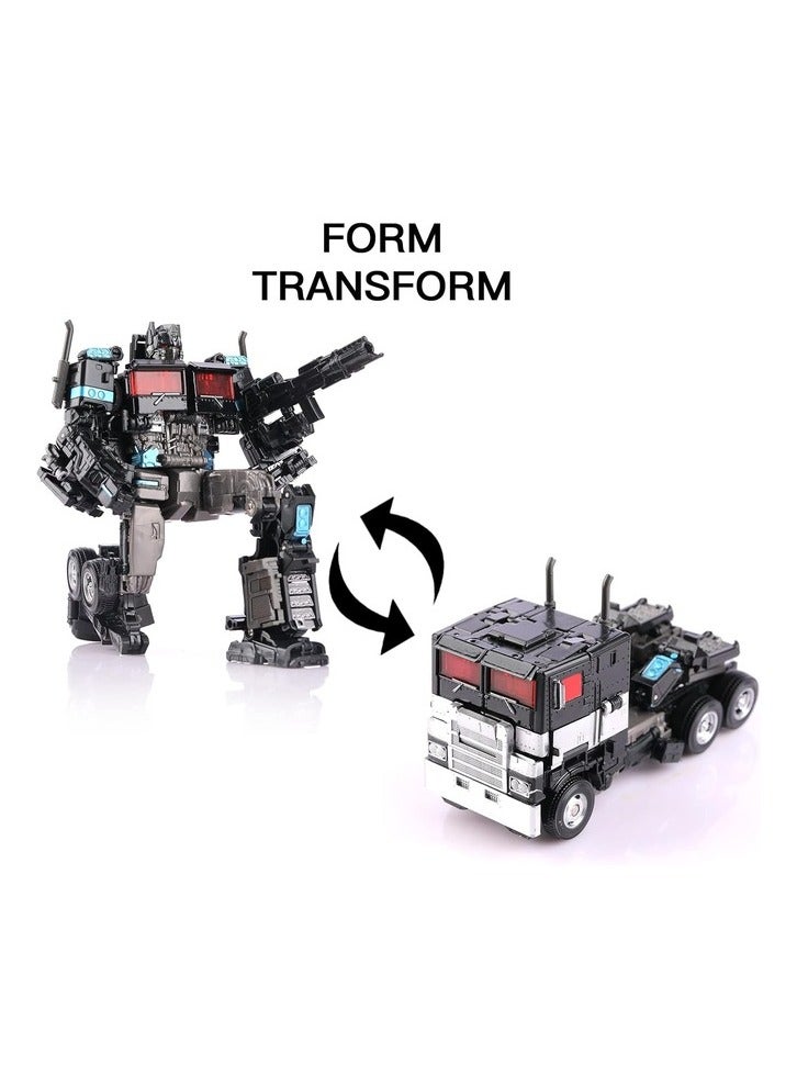 2 In 1 Deformation Robot Toy Deformed Car Robot Toys Action Figure Deformation Car Model Portable Alloy Deformation Robot Toys Gift for Kids-Optimus Prime.