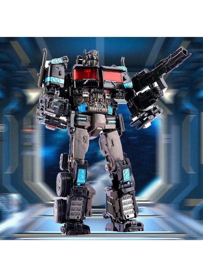 2 In 1 Deformation Robot Toy Deformed Car Robot Toys Action Figure Deformation Car Model Portable Alloy Deformation Robot Toys Gift for Kids-Optimus Prime.