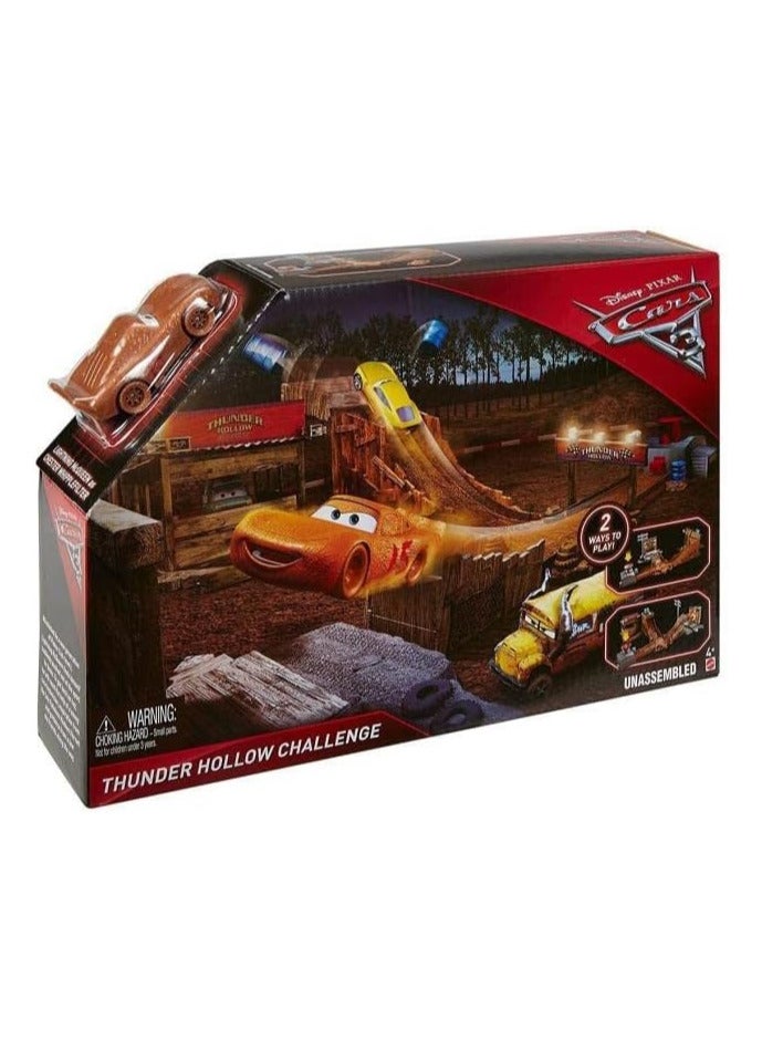 Disney Pixar Cars 3 - Thunder Hollow Challenge - Playset