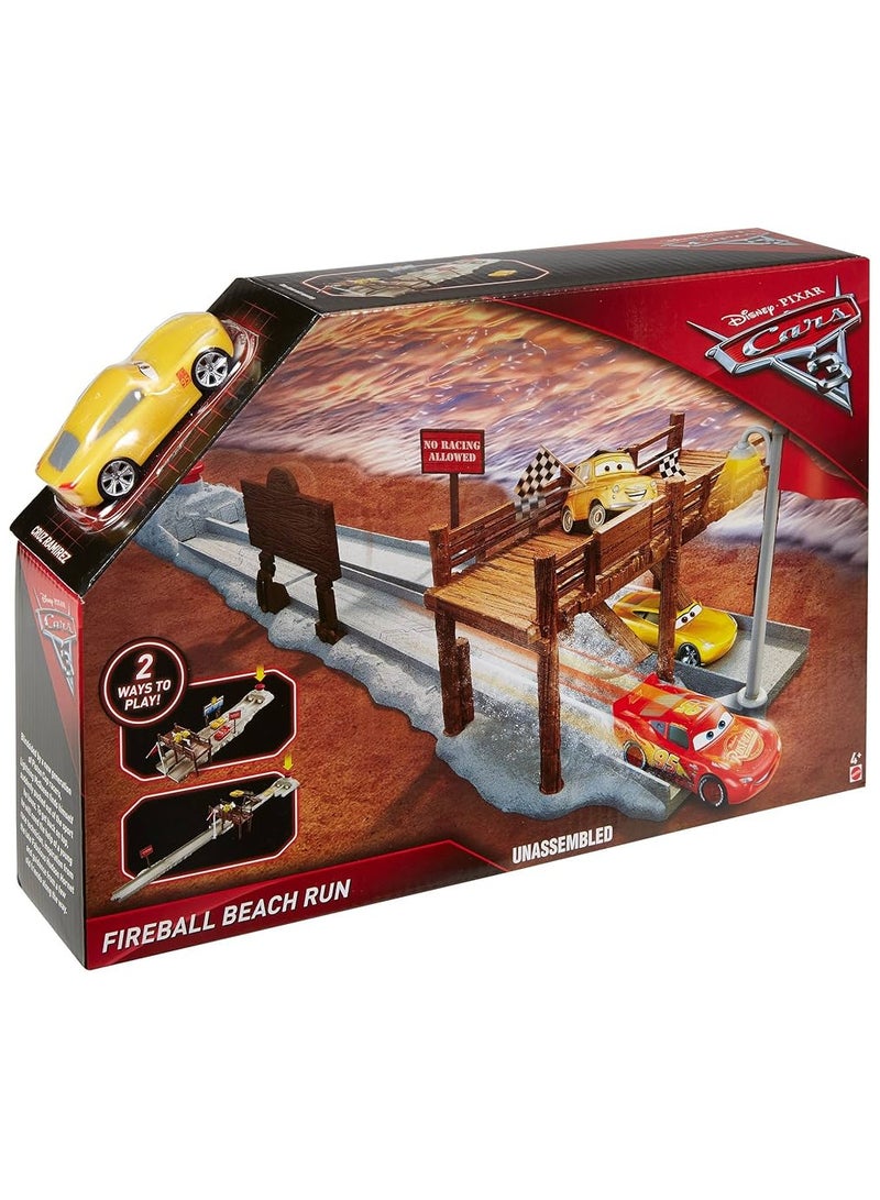 Disney Pixar Cars 3 - Fireball Beach Run - Playset