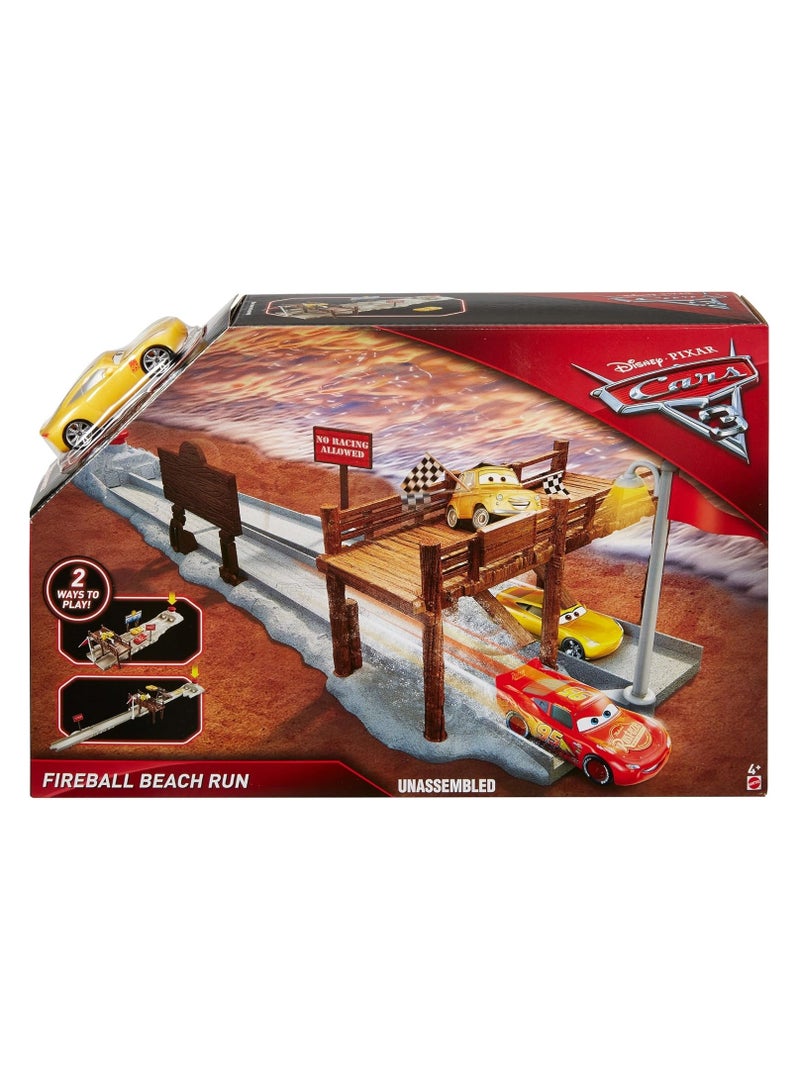 Disney Pixar Cars 3 - Fireball Beach Run - Playset