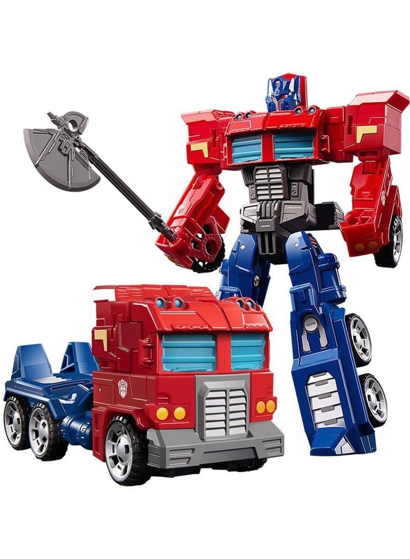 2-in-1 Transforming Action Figure Toy, Convertible Model for Kids Age 3+.