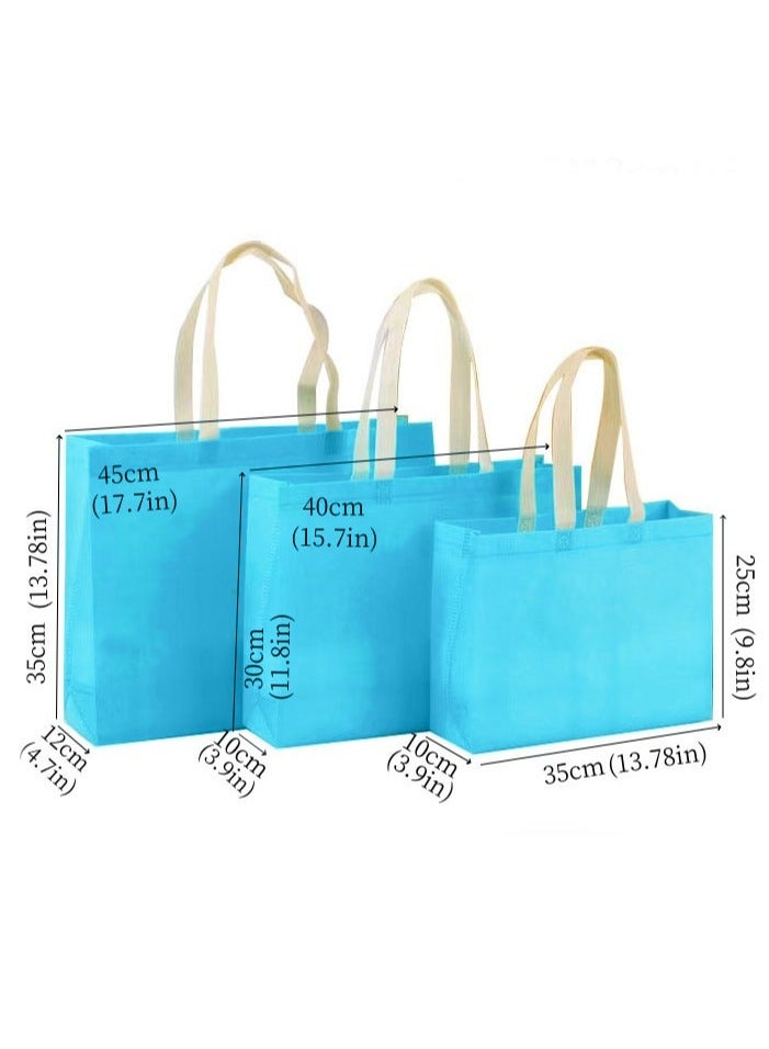 Non-Woven Tote Bags, 60-Pack, Stylish, Reusable, Suitable for Various Occasions