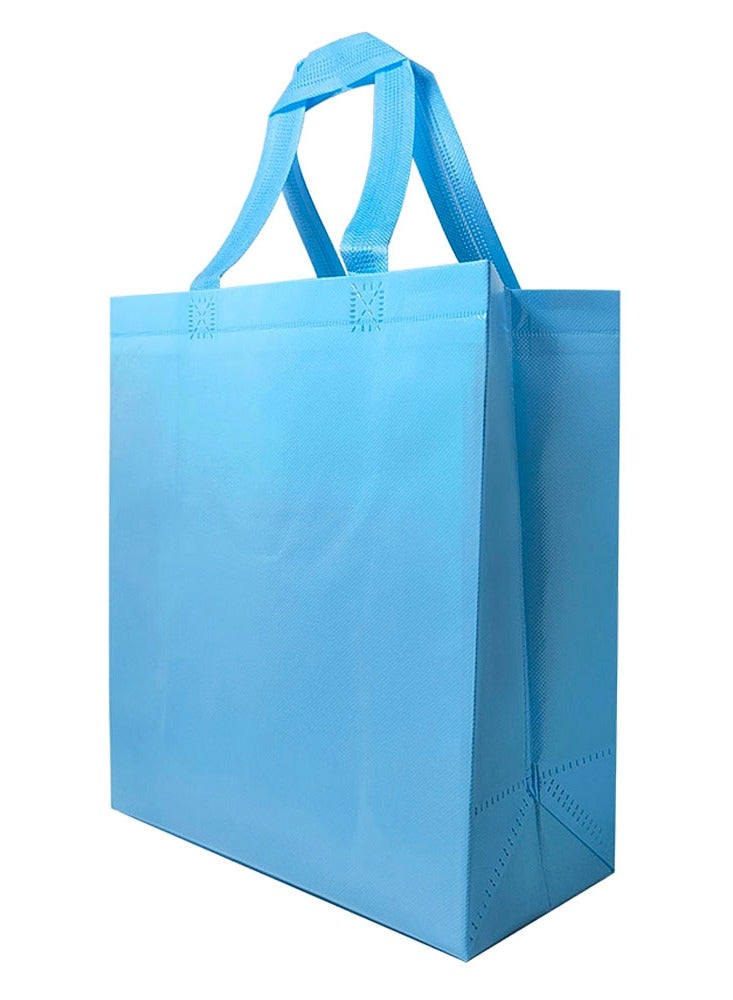 Non-Woven Tote Bags, 24-Pack, Laminated,Stylish, Reusable, Suitable for Various Occasions