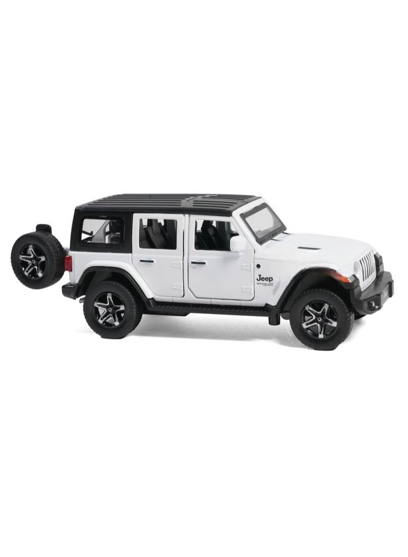 JEEP Model Car 1:32 Exclusive Alloy Metal Pull Back Die-cast Car Die-cast Metal Pullback Toy car with Openable Doors & Light Music