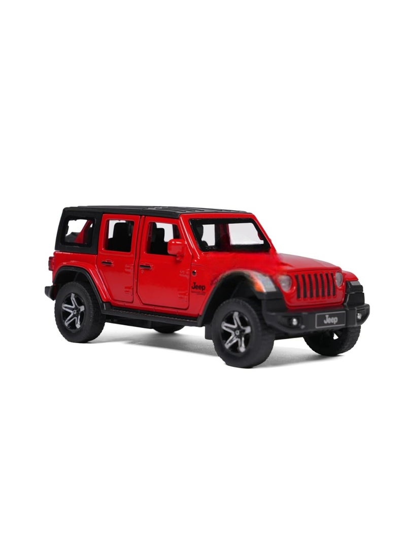 JEEP Model Car 1:32 Exclusive Alloy Metal Pull Back Die-cast Car Die-cast Metal Pullback Toy car with Openable Doors & Light Music