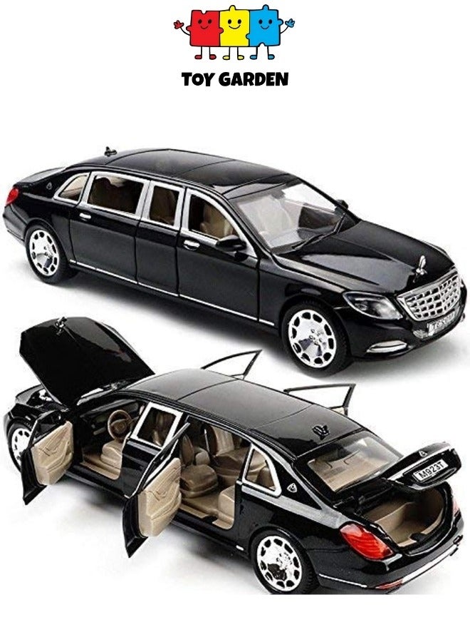 1:24 Maybach S600 Alloy Diecast Model Car – Premium Metal Toy Car for Kids & Collectors | Simulation Model Collection