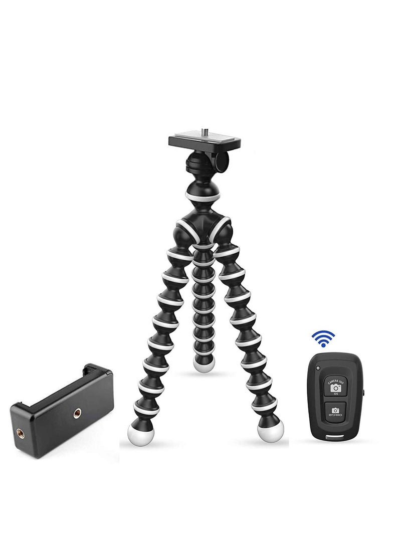 DIGITEK® (DTR 260 GT) Gorilla Tripod/Mini 33 CM (13 Inch) Tripod for Mobile Phone with Phone Mount & Remote, Flexible Gorilla Stand for Point and Shoot & Action Cameras