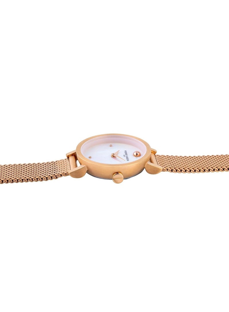 Pierre Cardin Stainless Steel Analog Women's Watch With Rose Gold CCM.0524