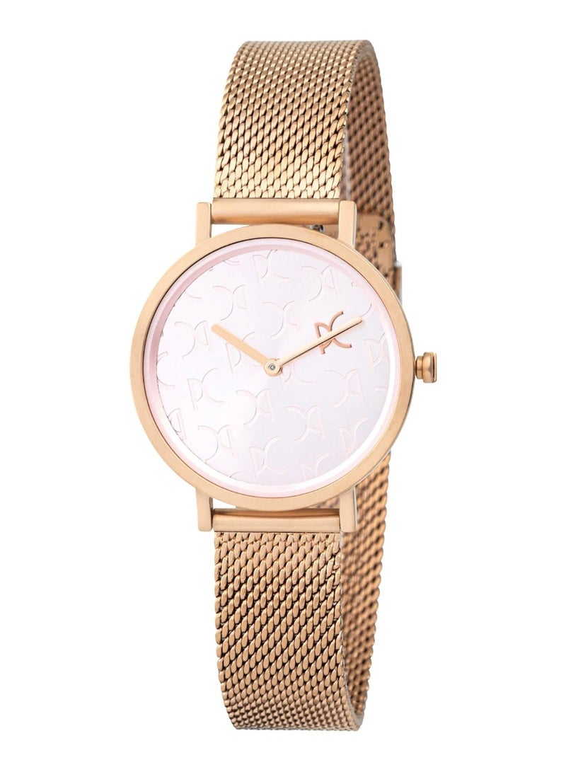 Pierre Cardin Stainless Steel Analog Women's Watch With Rose Gold CBV.1519