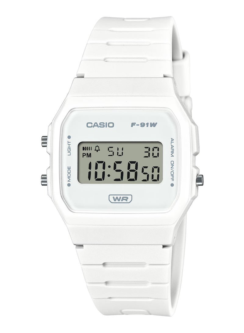 Digital Resin Band Watch F-91WB-7A