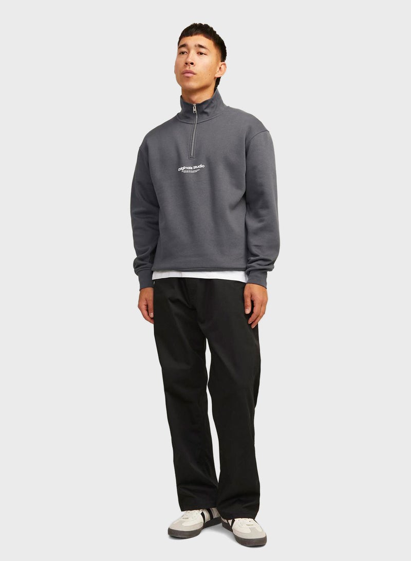 Quarter Zip Sweatshirt