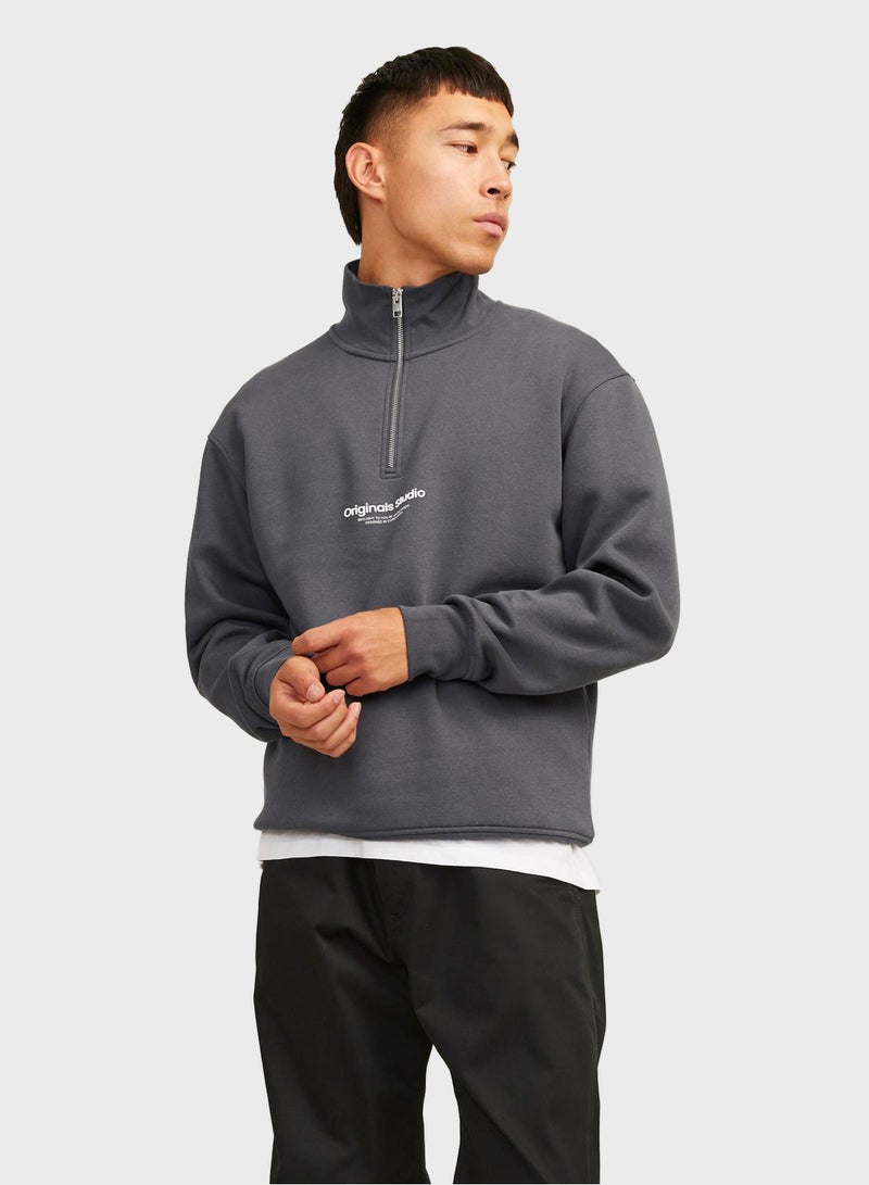 Quarter Zip Sweatshirt