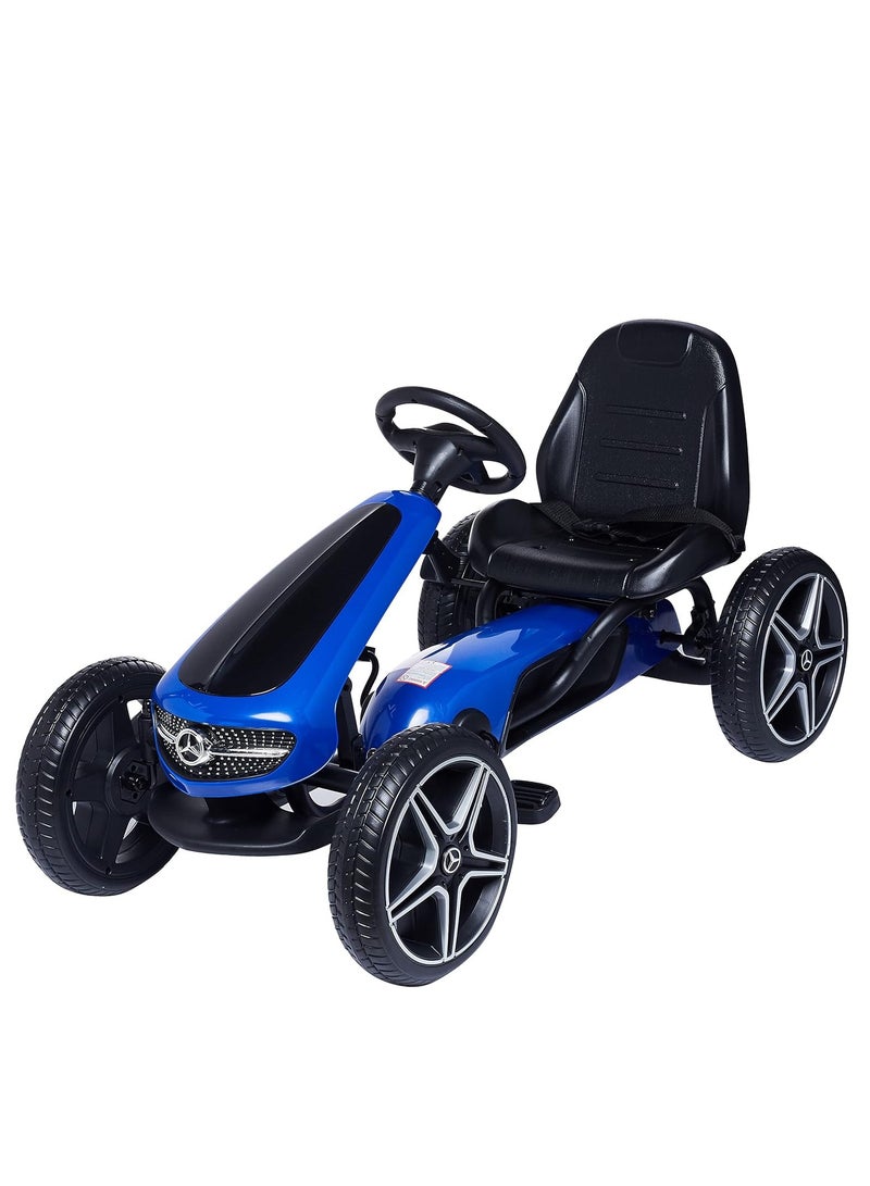 Manual Pedal Go-KartRide-On Toy Car for Kids – Mercedes-Benz A16 Abarth Edition