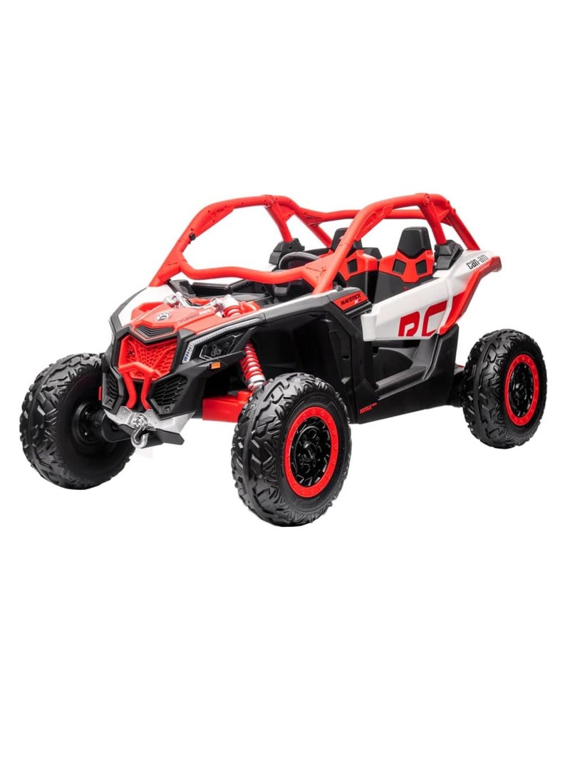 2023 UTV 24V Battery-Powered UTV 2 Seater Kids Electric Ride on Cars with Remote Control.