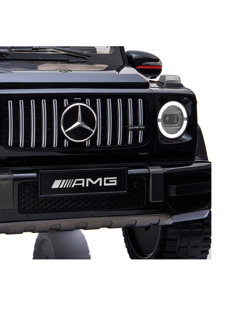 Licensed Mercedes-Benz AMG G63 Kids’ Ride-On Car with Remote Control and MP3 Functionality.