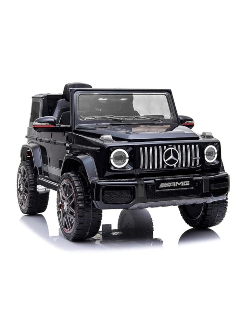 Licensed Mercedes-Benz AMG G63 Kids’ Ride-On Car with Remote Control and MP3 Functionality.