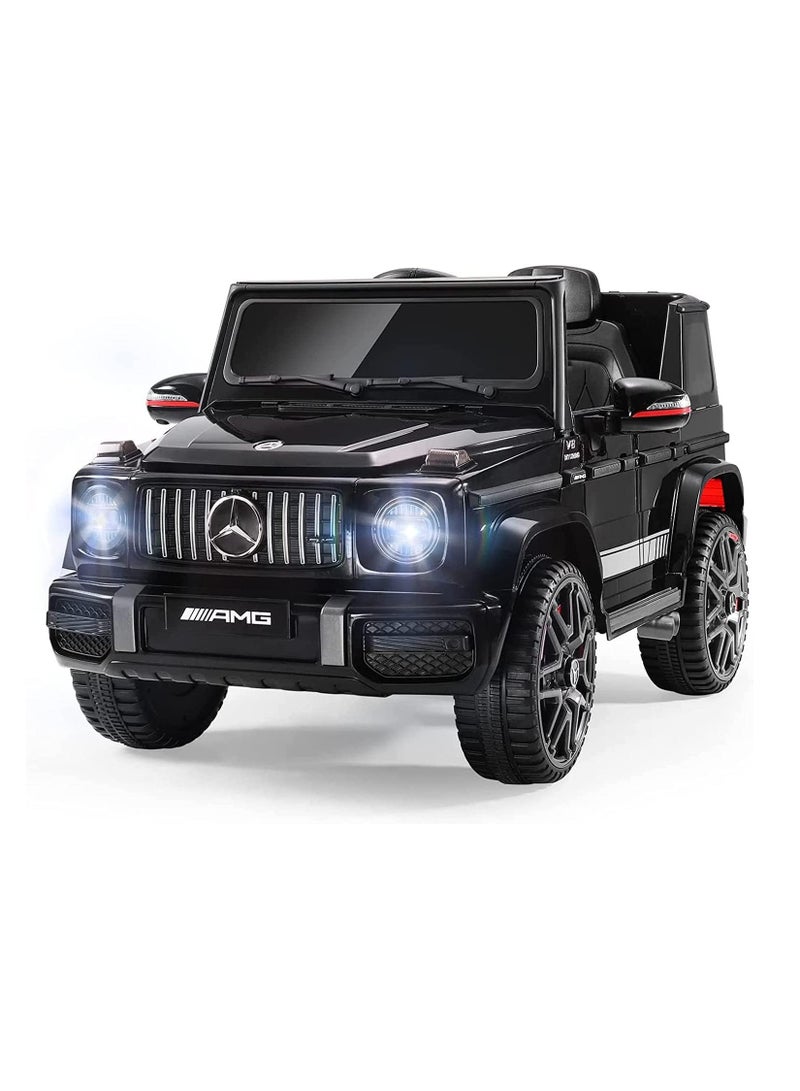 Licensed Mercedes-Benz AMG G63 Kids’ Ride-On Car with Remote Control and MP3 Functionality.