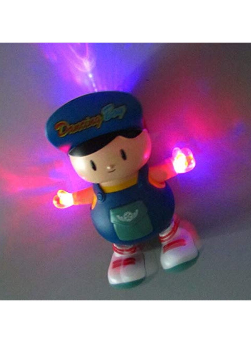 Electric Dancing Boy Cute Music Light Toy, Dancing Toy, Battery Operated Toy,Kids Baby Electric Toys with Light and Music (Dancing BOY), Multicolor