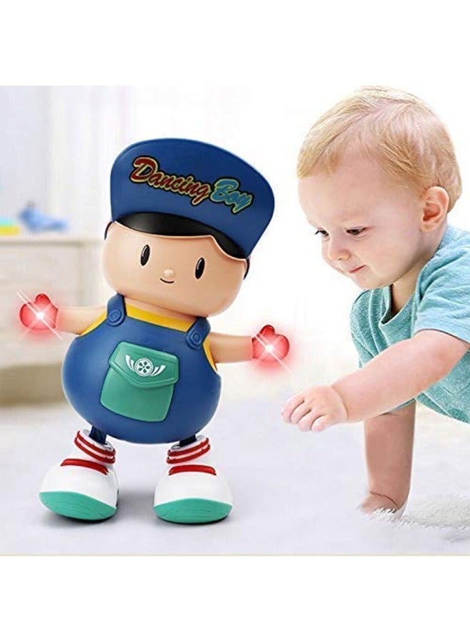 Electric Dancing Boy Cute Music Light Toy, Dancing Toy, Battery Operated Toy,Kids Baby Electric Toys with Light and Music (Dancing BOY), Multicolor