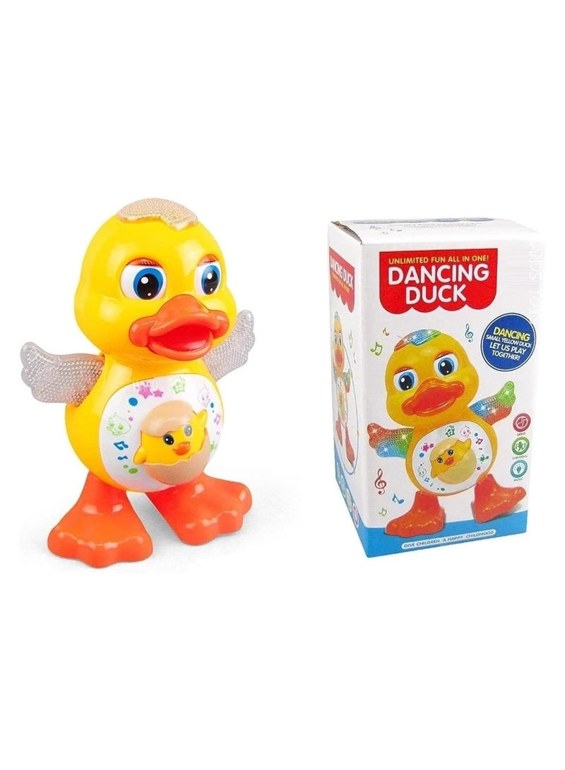 Dancing Duck with Music, Flashing Lights and Real Dancing Action Toy for Kids