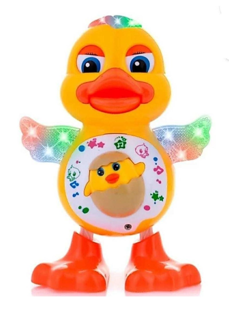 Dancing Duck with Music, Flashing Lights and Real Dancing Action Toy for Kids