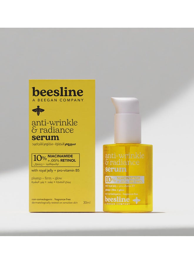 Anti-Wrinkle And Radiance Serum 30ml