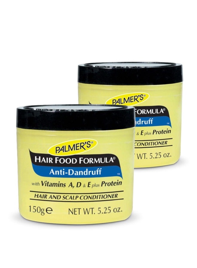 Anti-Dandruff Hair Food Formula Hair & Scalp Conditioner Hair Cream 150g pack of 2