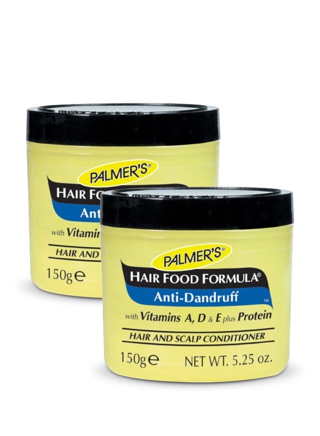 Anti-Dandruff Hair Food Formula Hair & Scalp Conditioner Hair Cream 150g pack of 2