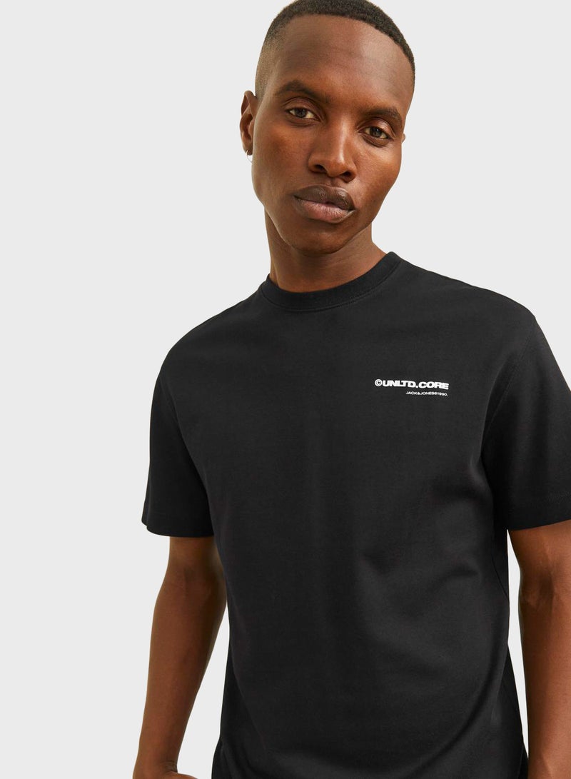 Jcoaero Logo Crew Neck Short Sleeve T-Shirt