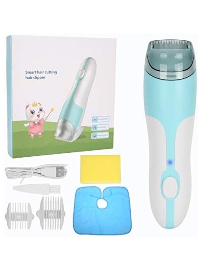 Baby Hair Clipper Ultra-Quiet, Safe, and Waterproof Hair Trimmer for Babies & Toddlers Rechargeable, Cordless Design with Precision Blades, Easy for At Home Haircuts